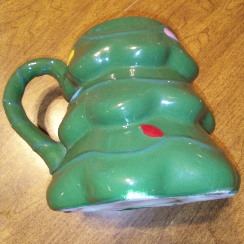 Two's Company Christmas Tree Mug